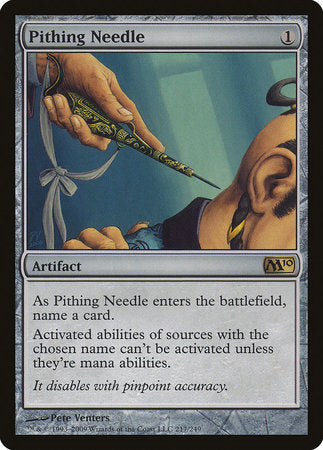 Pithing Needle [Magic 2010] | Arkham Games and Comics