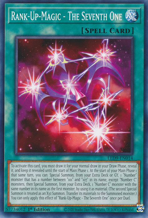Rank-Up-Magic - The Seventh One [LED9-EN014] Common | Arkham Games and Comics