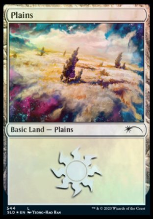 Plains (Enchanted) (544) [Secret Lair Drop Promos] | Arkham Games and Comics