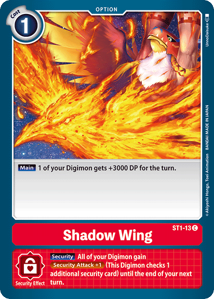 Shadow Wing [ST1-13] [Starter Deck: Gaia Red] | Arkham Games and Comics