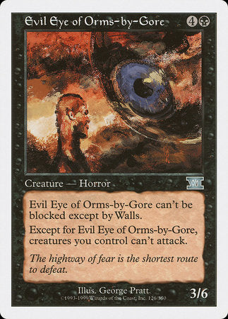 Evil Eye of Orms-by-Gore [Classic Sixth Edition] | Arkham Games and Comics