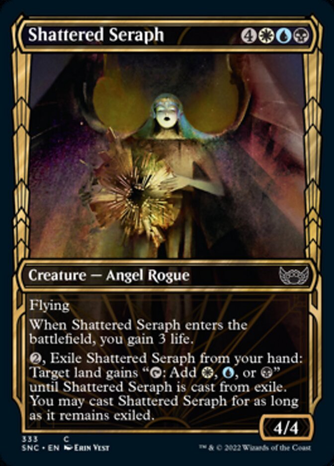 Shattered Seraph (Showcase Golden Age) [Streets of New Capenna] | Arkham Games and Comics