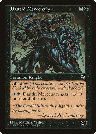 Dauthi Mercenary [Tempest] | Arkham Games and Comics