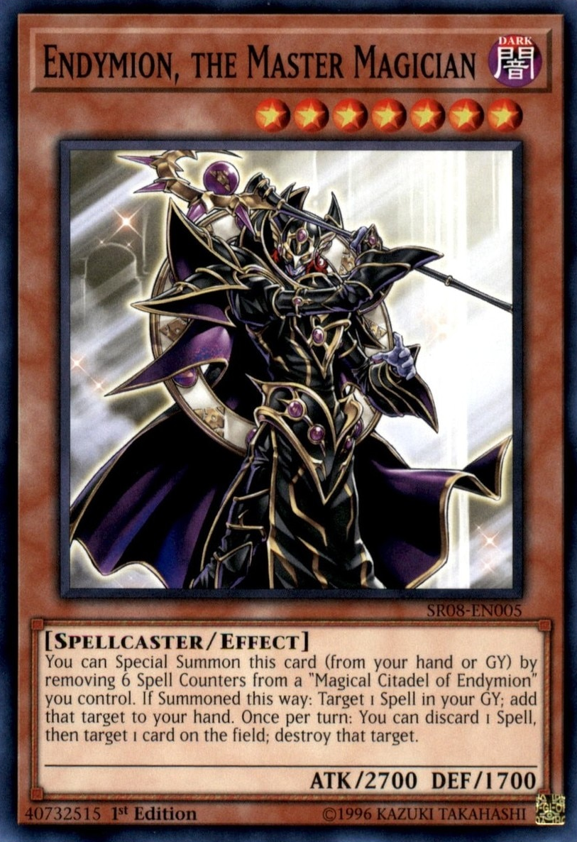 Endymion, the Master Magician [SR08-EN005] Common | Arkham Games and Comics