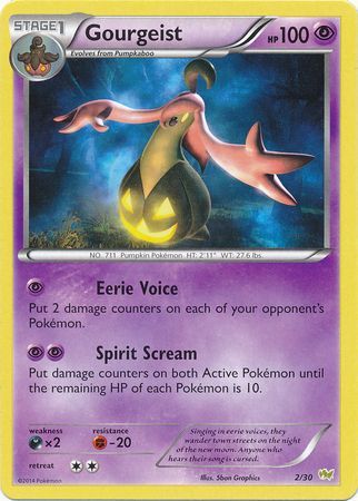 Gourgeist (2/30) [XY: Trainer Kit - Noivern] | Arkham Games and Comics