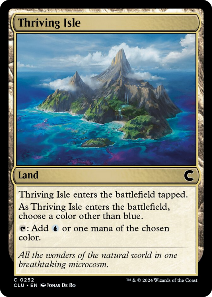 Thriving Isle [Ravnica: Clue Edition] | Arkham Games and Comics