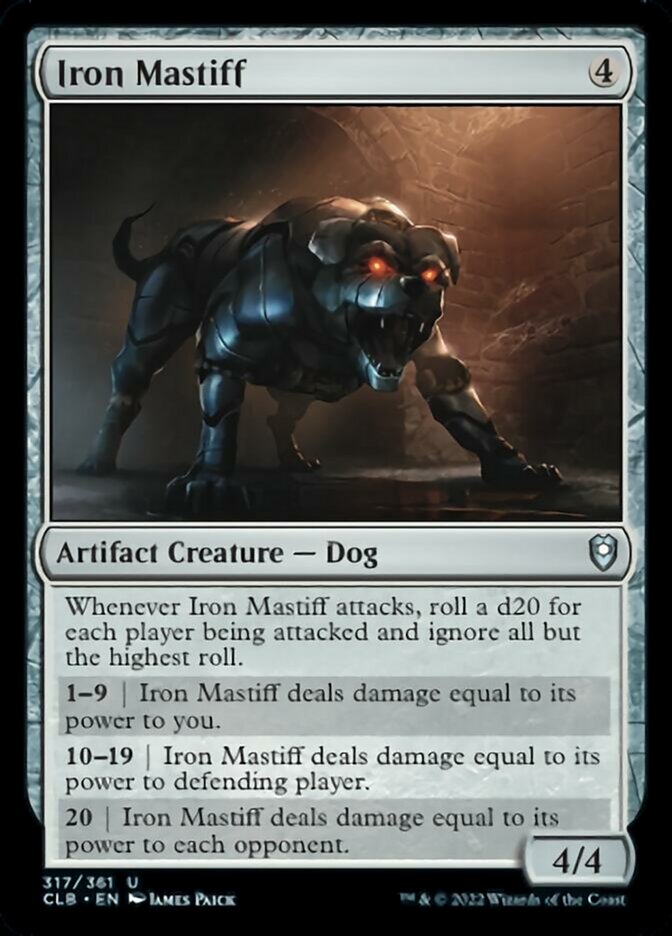 Iron Mastiff [Commander Legends: Battle for Baldur's Gate] | Arkham Games and Comics