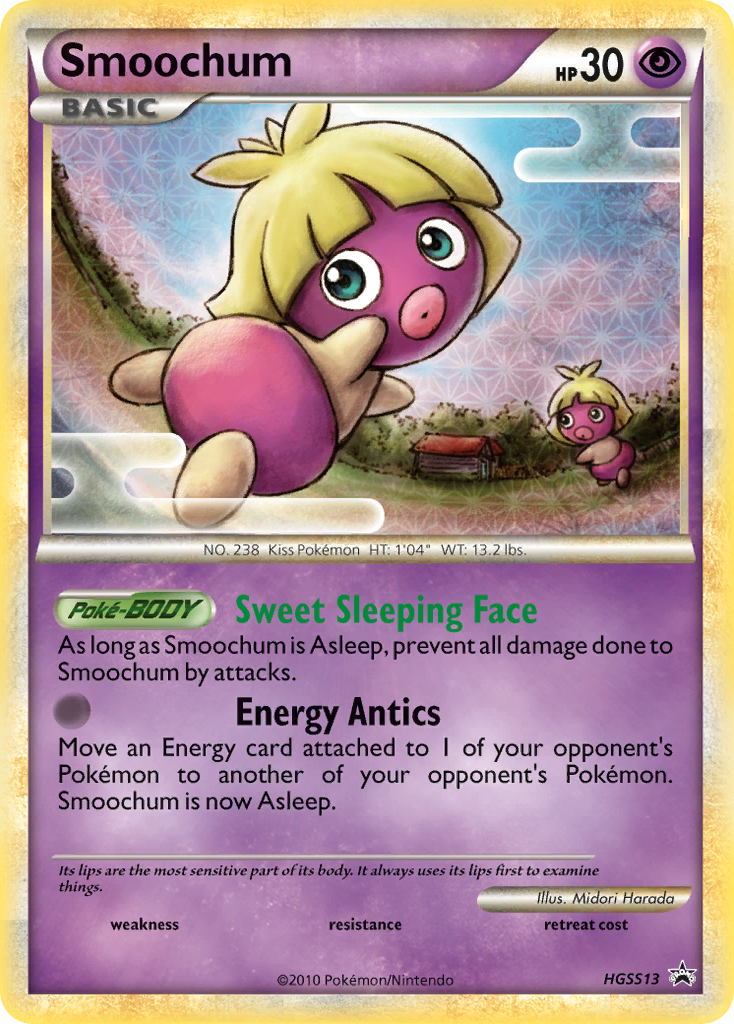 Smoochum (HGSS13) [HeartGold & SoulSilver: Black Star Promos] | Arkham Games and Comics