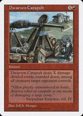 Dwarven Catapult [Fifth Edition] | Arkham Games and Comics