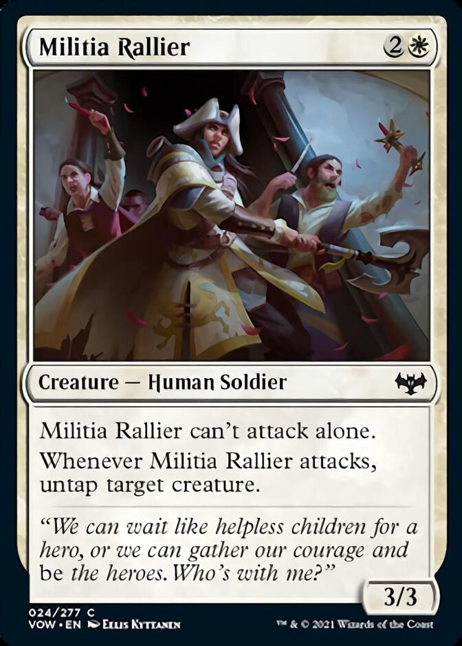 Militia Rallier [Innistrad: Crimson Vow] | Arkham Games and Comics