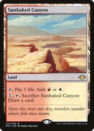 Sunbaked Canyon [Modern Horizons] | Arkham Games and Comics