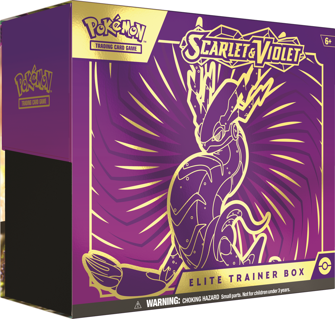 Scarlet & Violet - Elite Trainer Box (Miraidon) | Arkham Games and Comics