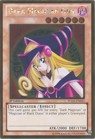 Dark Magician Girl [PGLD-EN033] Gold Rare | Arkham Games and Comics