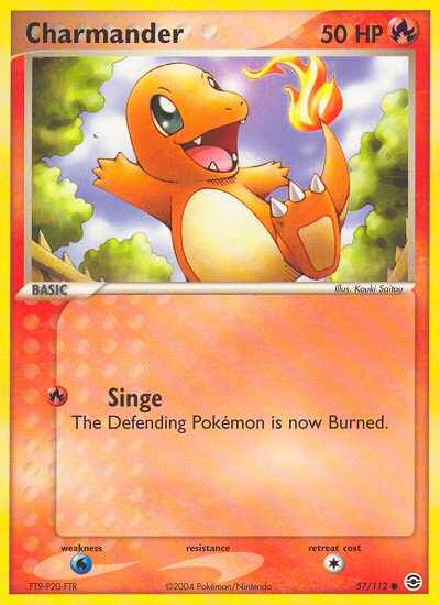 Charmander (57/112) [EX: FireRed & LeafGreen] | Arkham Games and Comics