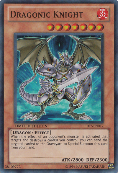 Dragonic Knight [CT07-EN017] Super Rare | Arkham Games and Comics