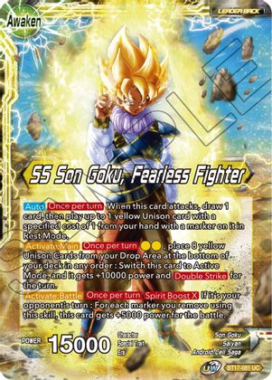 Son Goku // SS Son Goku, Fearless Fighter (BT17-081) [Ultimate Squad] | Arkham Games and Comics