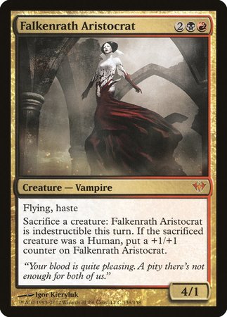 Falkenrath Aristocrat [Dark Ascension] | Arkham Games and Comics