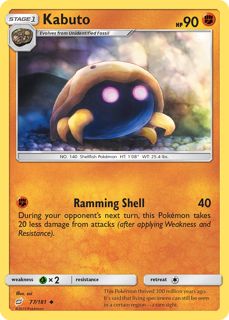 Kabuto (77/181) [Sun & Moon: Team Up] | Arkham Games and Comics