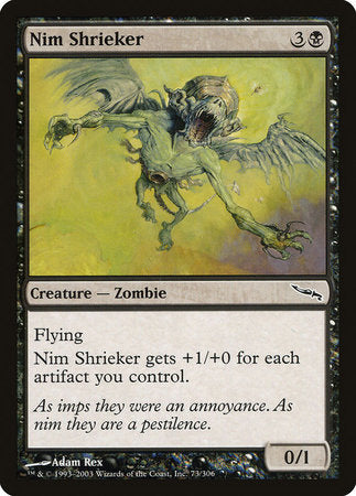 Nim Shrieker [Mirrodin] | Arkham Games and Comics