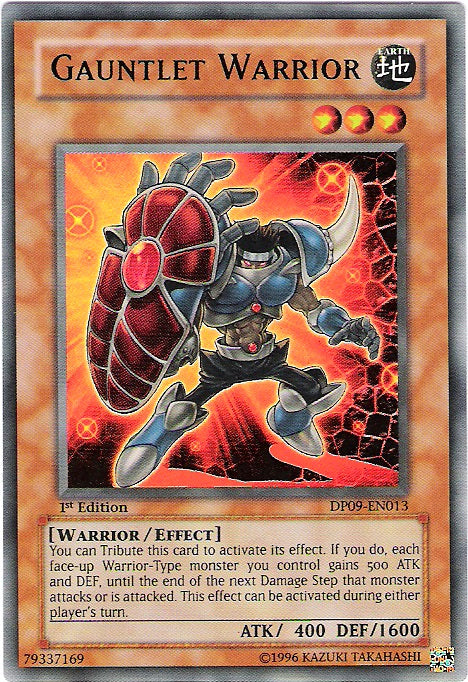 Gauntlet Warrior [DP09-EN013] Ultra Rare | Arkham Games and Comics