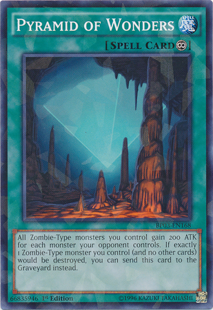 Pyramid of Wonders [BP03-EN168] Shatterfoil Rare | Arkham Games and Comics