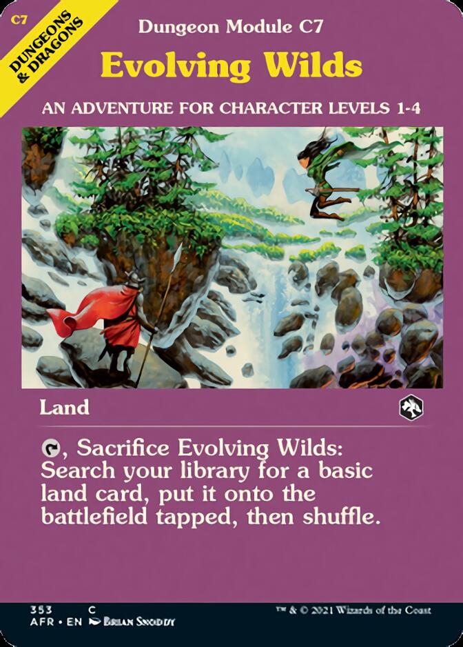 Evolving Wilds (Dungeon Module) [Dungeons & Dragons: Adventures in the Forgotten Realms] | Arkham Games and Comics