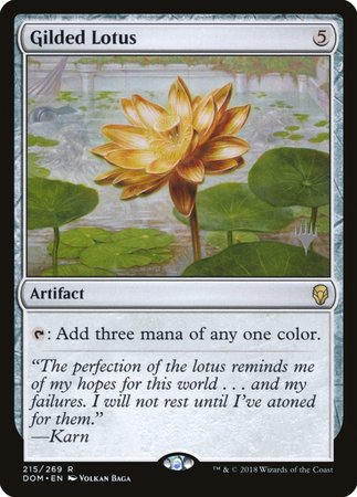 Gilded Lotus [Dominaria Promos] | Arkham Games and Comics