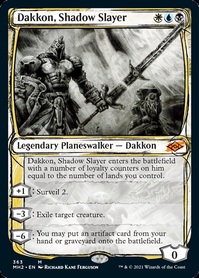 Dakkon, Shadow Slayer (Sketch) [Modern Horizons 2] | Arkham Games and Comics