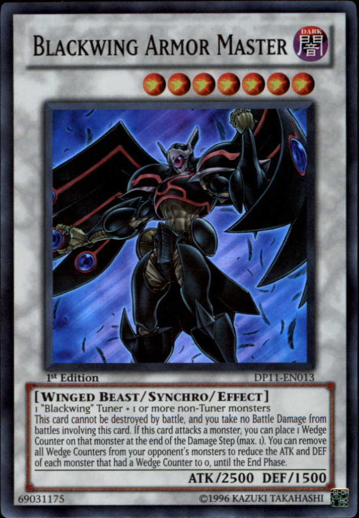 Blackwing Armor Master [DP11-EN013] Super Rare | Arkham Games and Comics