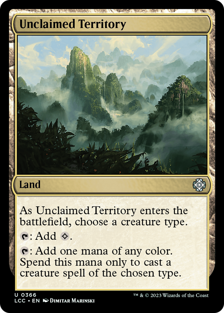 Unclaimed Territory [The Lost Caverns of Ixalan Commander] | Arkham Games and Comics