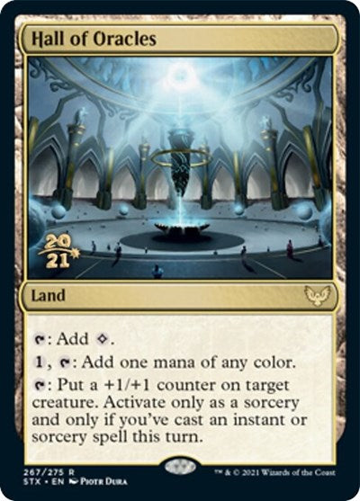 Hall of Oracles [Strixhaven: School of Mages Prerelease Promos] | Arkham Games and Comics