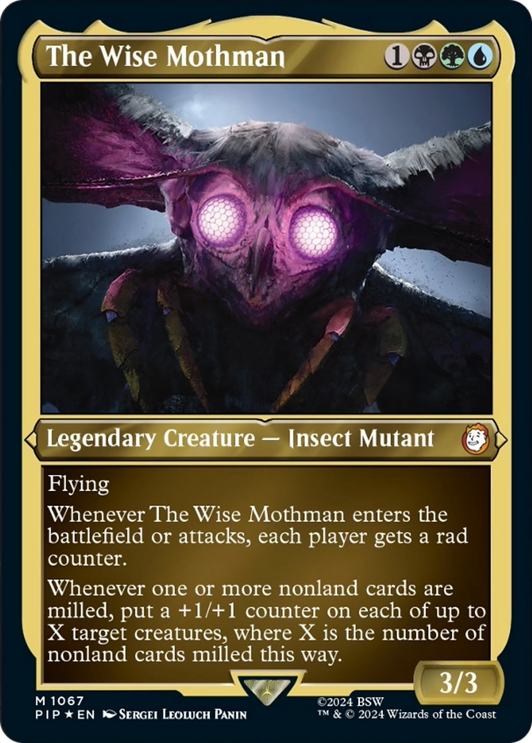 The Wise Mothman (Display Commander) [Fallout] | Arkham Games and Comics