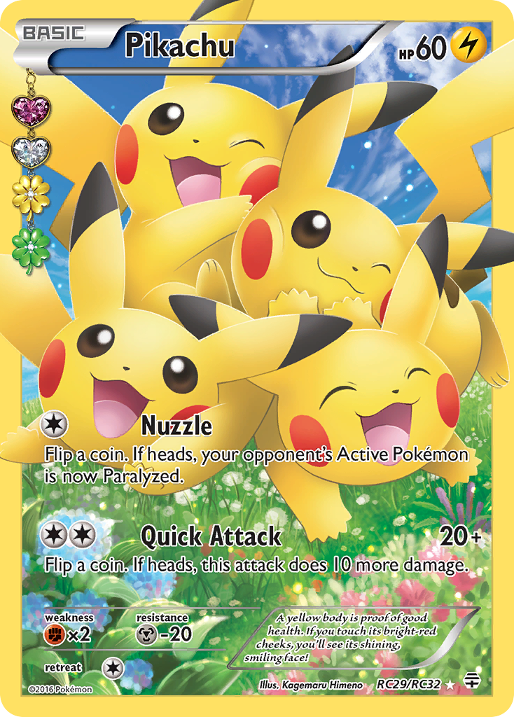 Pikachu (RC29/RC32) [XY: Generations] | Arkham Games and Comics