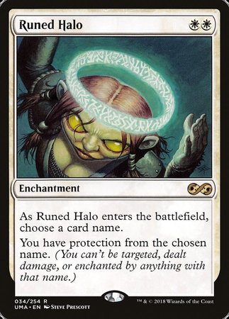 Runed Halo [Ultimate Masters] | Arkham Games and Comics