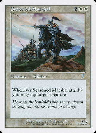 Seasoned Marshal [Seventh Edition] | Arkham Games and Comics