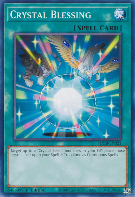 Crystal Blessing [SDCB-EN021] Common | Arkham Games and Comics
