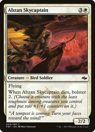 Abzan Skycaptain [Fate Reforged] | Arkham Games and Comics