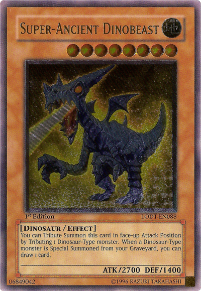 Super-Ancient Dinobeast [LODT-EN088] Ultimate Rare | Arkham Games and Comics