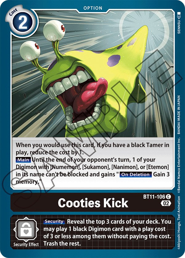 Cooties Kick [BT11-106] [Dimensional Phase] | Arkham Games and Comics