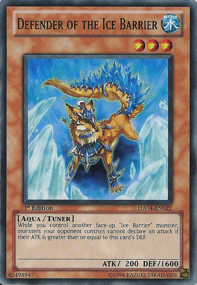 Defender of the Ice Barrier [HA04-EN022] Super Rare | Arkham Games and Comics