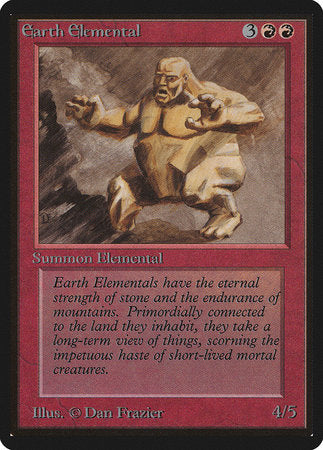 Earth Elemental [Limited Edition Beta] | Arkham Games and Comics