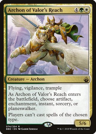 Archon of Valor's Reach [Battlebond] | Arkham Games and Comics