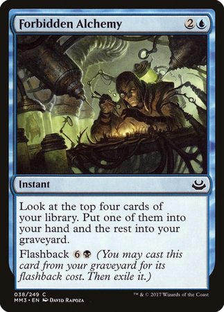 Forbidden Alchemy [Modern Masters 2017] | Arkham Games and Comics