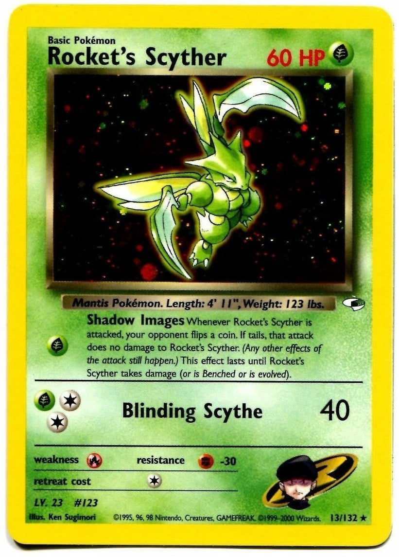 Rocket's Scyther (13/132) [Gym Heroes Unlimited] | Arkham Games and Comics