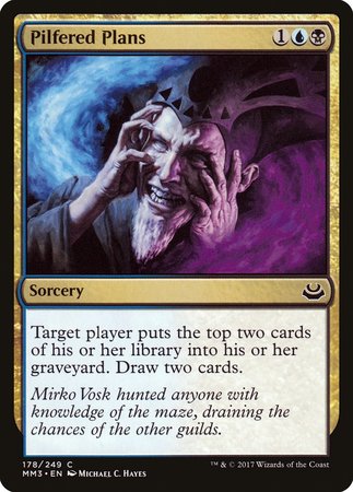 Pilfered Plans [Modern Masters 2017] | Arkham Games and Comics