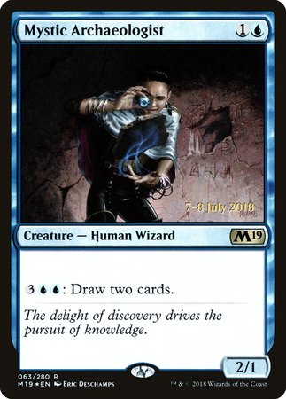 Mystic Archaeologist [Core Set 2019 Promos] | Arkham Games and Comics