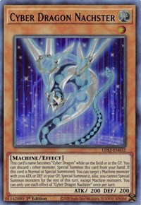 Cyber Dragon Nachster (Purple) [LDS2-EN032] Ultra Rare | Arkham Games and Comics