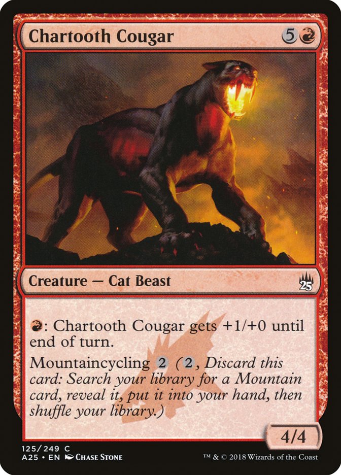 Chartooth Cougar [Masters 25] | Arkham Games and Comics