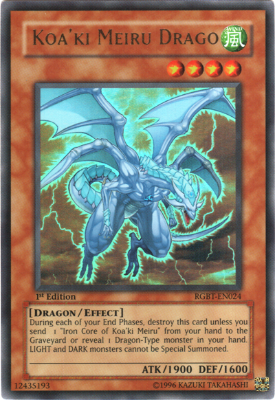 Koa'ki Meiru Drago [RGBT-EN024] Ultra Rare | Arkham Games and Comics