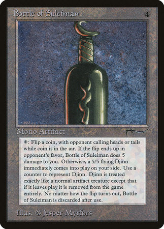 Bottle of Suleiman [Arabian Nights] | Arkham Games and Comics